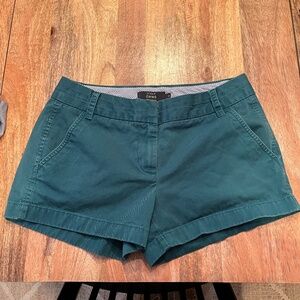 J. Crew Shorts in Green Size 4